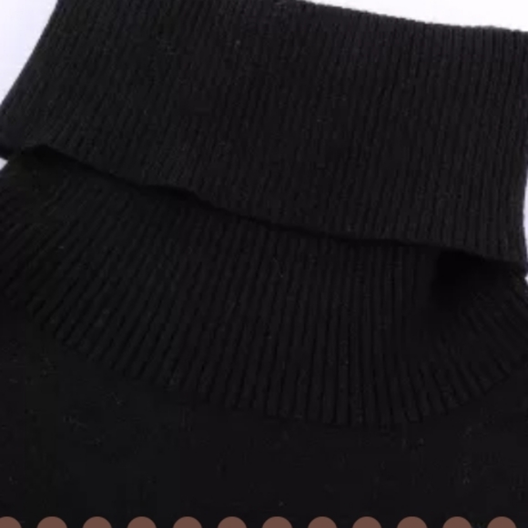 1XL left💥New boutique drop sleeve star turtleneck sweater - Picture 5 of 15